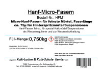 Micro-Hanf-Fasern, 0,750 kg im Eimer, für...