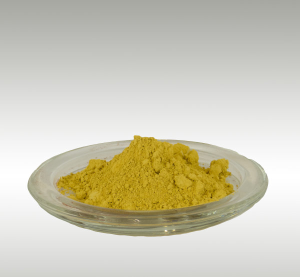 Farbpigment  Goldocker, 120 ml im Becher, Erdfarbe, Trockenfarbe