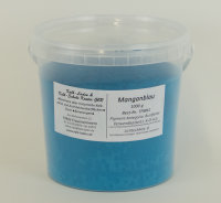 Farbpigment Manganblau, 1 kg im Eimer, Buntfarbe, Trockenfarbe